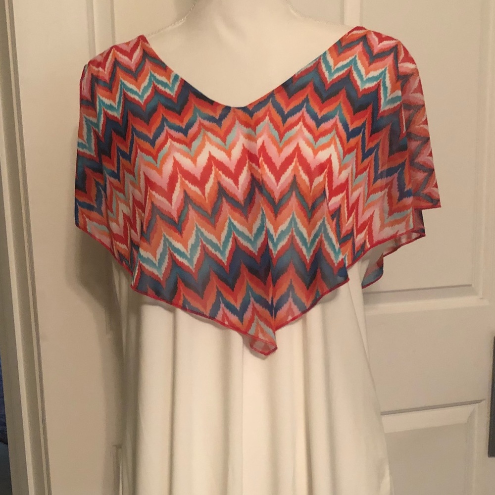 Rustic print blouse